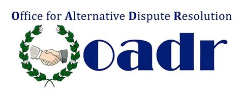 iserv adr|Office for Alternative Dispute Resolution (OADR).